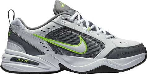 Leather-And-Synthetic Imported Rubber sole Shaft measures approximately low-top from arch <strong>NIKE shoe MEN</strong>: The <strong>Nike Air Monarch IV</strong> (4E) <strong>Training Shoe</strong> for <strong>Men</strong> sets you up for a comfortable <strong>training</strong> session with durable leather on top for support. . Nike air monarch iv mens training shoes